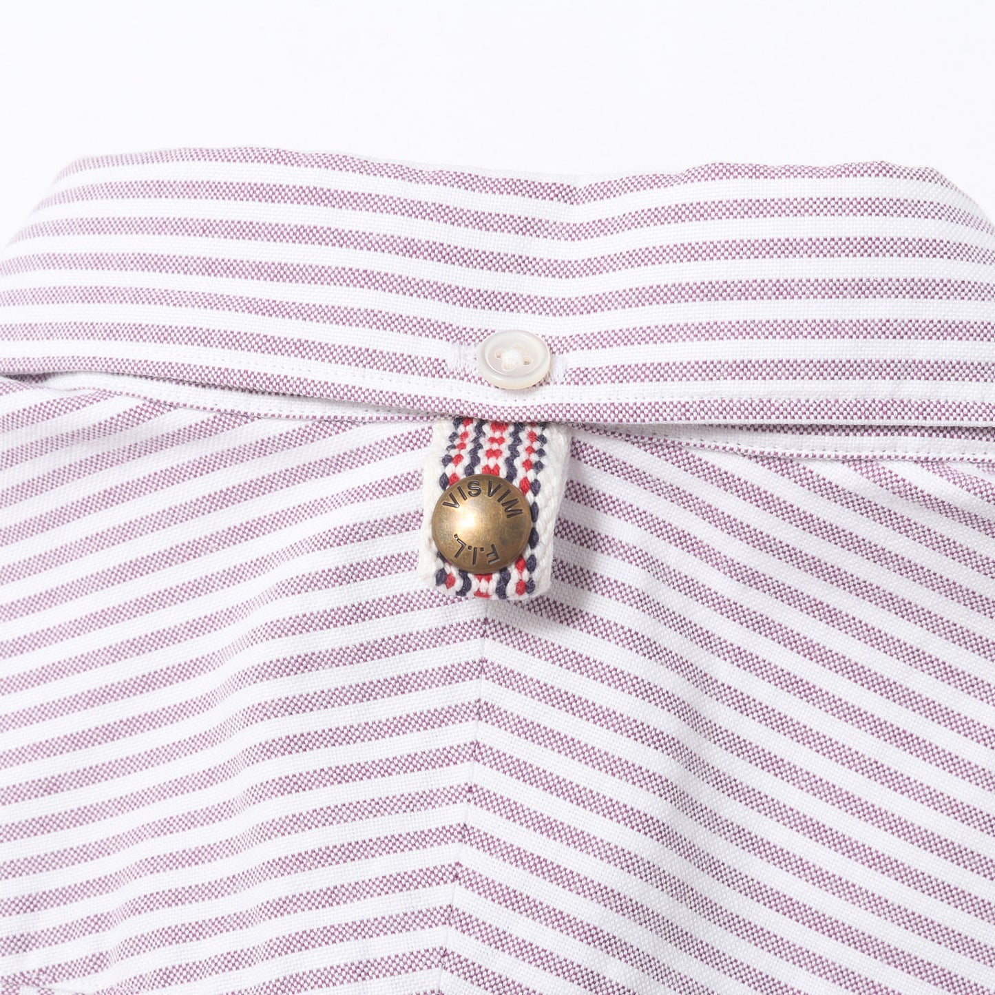 00s ストライプ オックスフォード ボタンダウンシャツ(BECHER STRIPE B.D. SHIRT L/S)