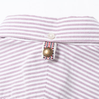 00s ストライプ オックスフォード ボタンダウンシャツ(BECHER STRIPE B.D. SHIRT L/S)