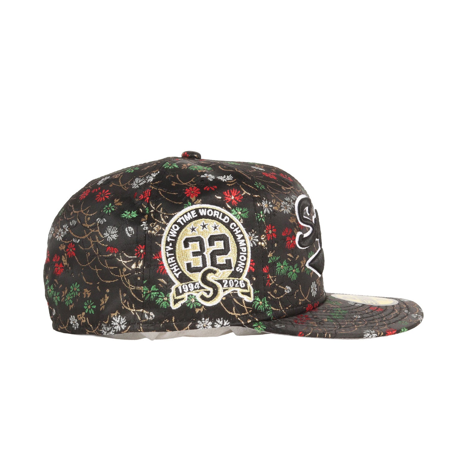 26SS ×NEW ERA フローラル ジャガード柄 ベースボールキャップ(Floral Jacquard New Era)