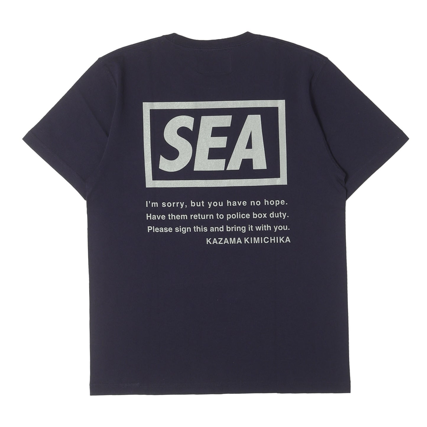 23SS ×風間公親 教場0 クルーネック Tシャツ(KAZAMA KIMICHIKA T-SHIRT)