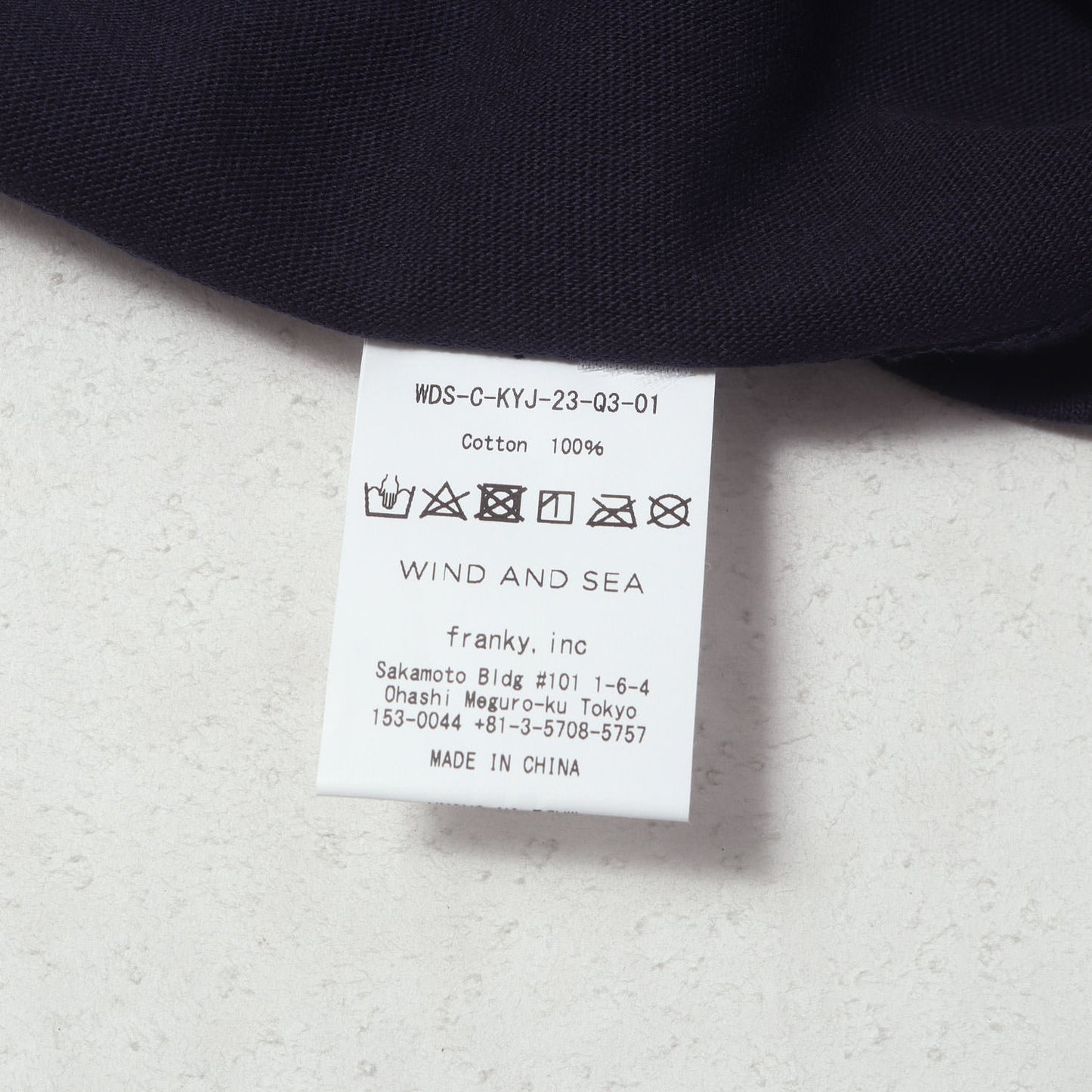 23SS ×風間公親 教場0 クルーネック Tシャツ(KAZAMA KIMICHIKA T-SHIRT)