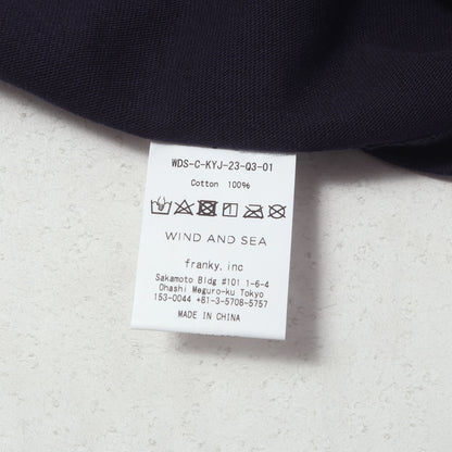23SS ×風間公親 教場0 クルーネック Tシャツ(KAZAMA KIMICHIKA T-SHIRT)
