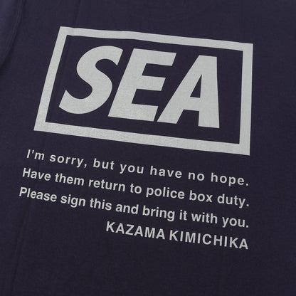 23SS ×風間公親 教場0 クルーネック Tシャツ(KAZAMA KIMICHIKA T-SHIRT)