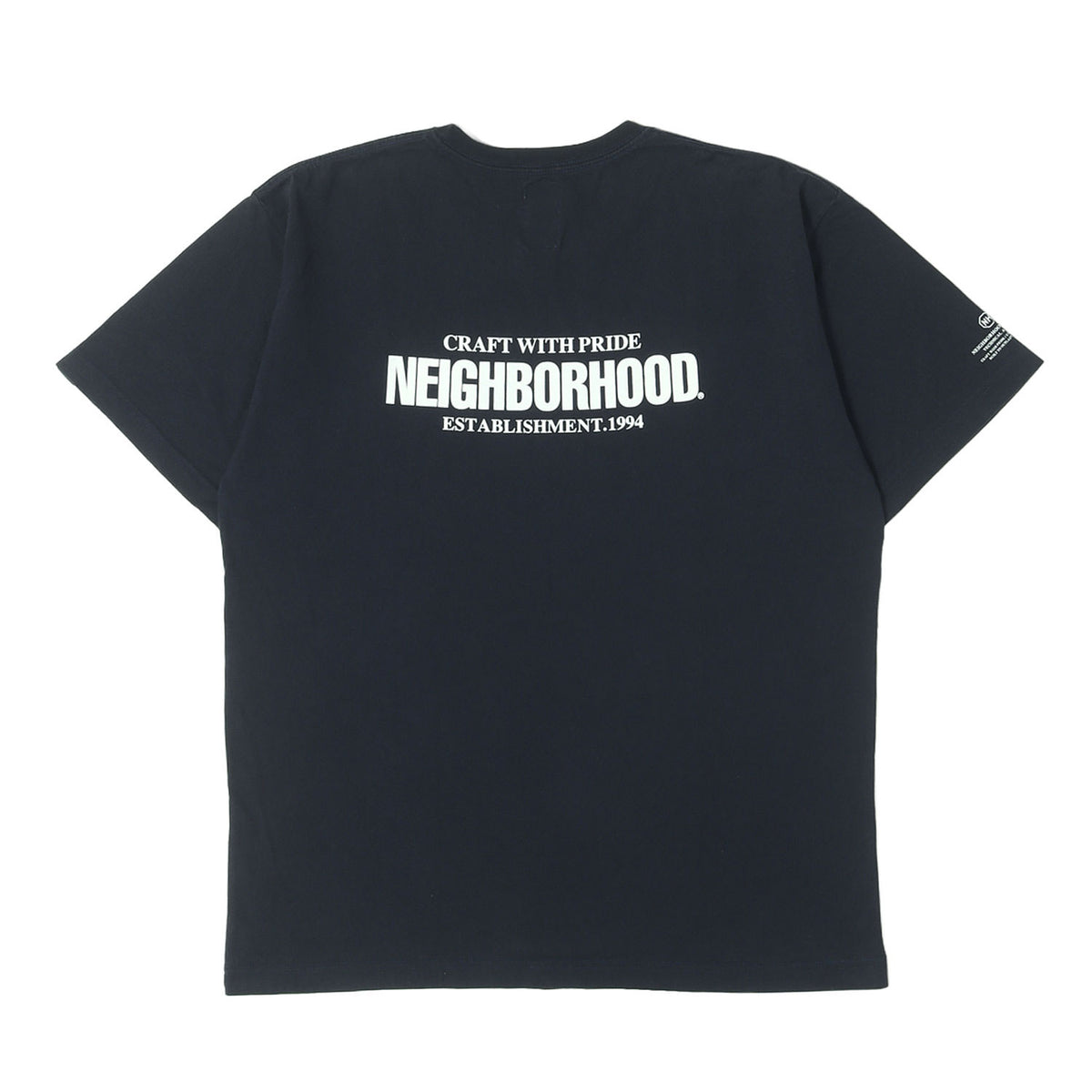 00s パッチ付き クルーネック Tシャツ