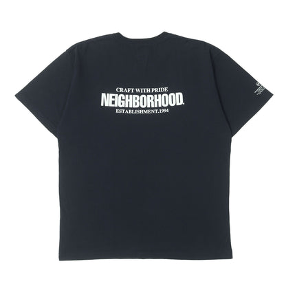 00s パッチ付き クルーネック Tシャツ