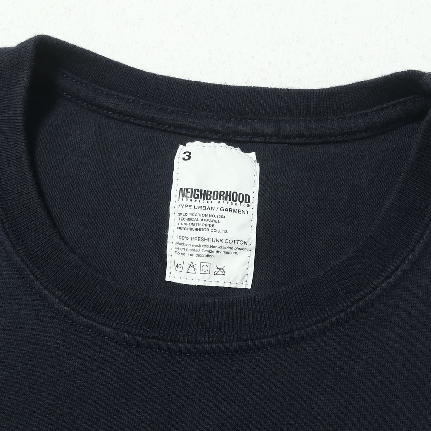 00s パッチ付き クルーネック Tシャツ