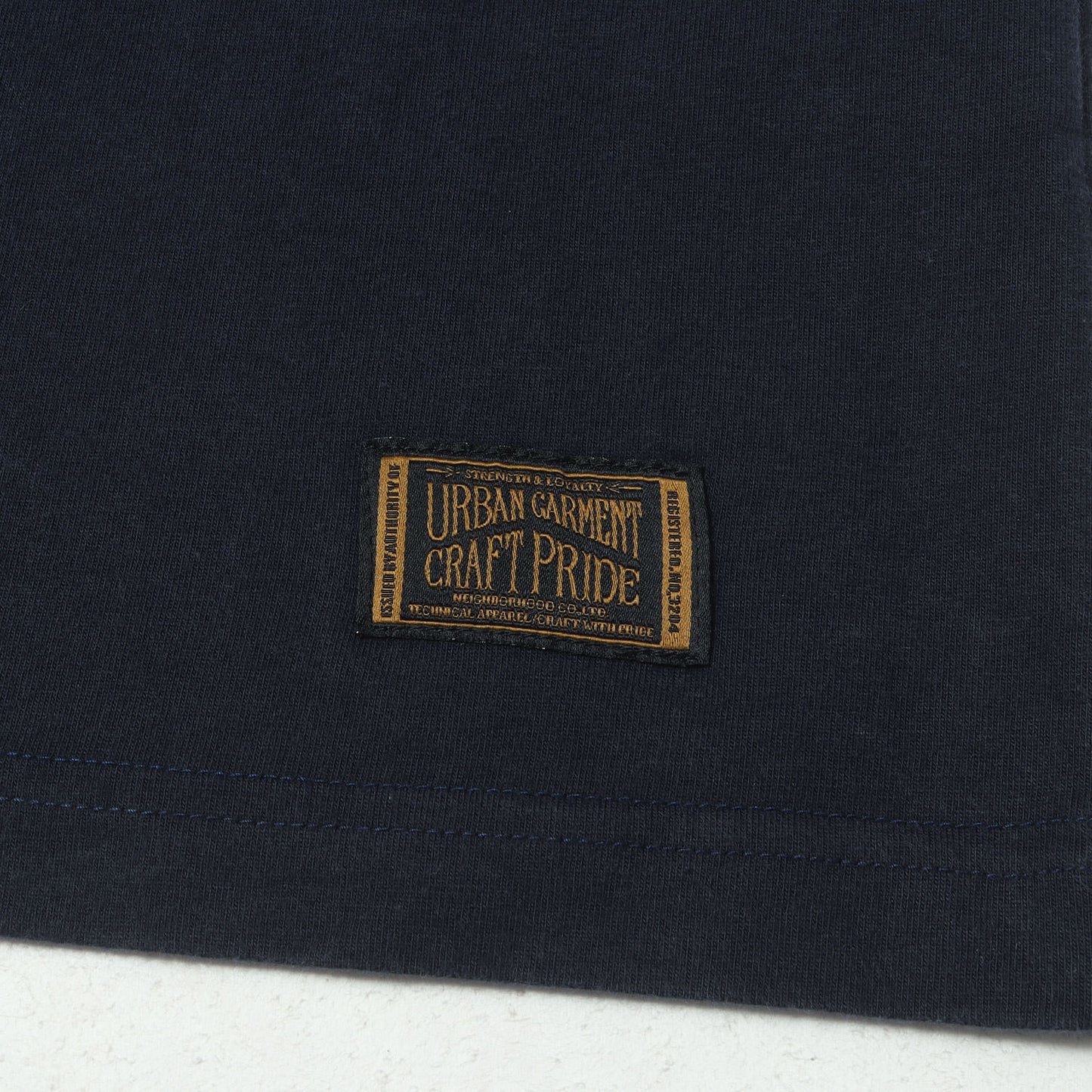00s パッチ付き クルーネック Tシャツ