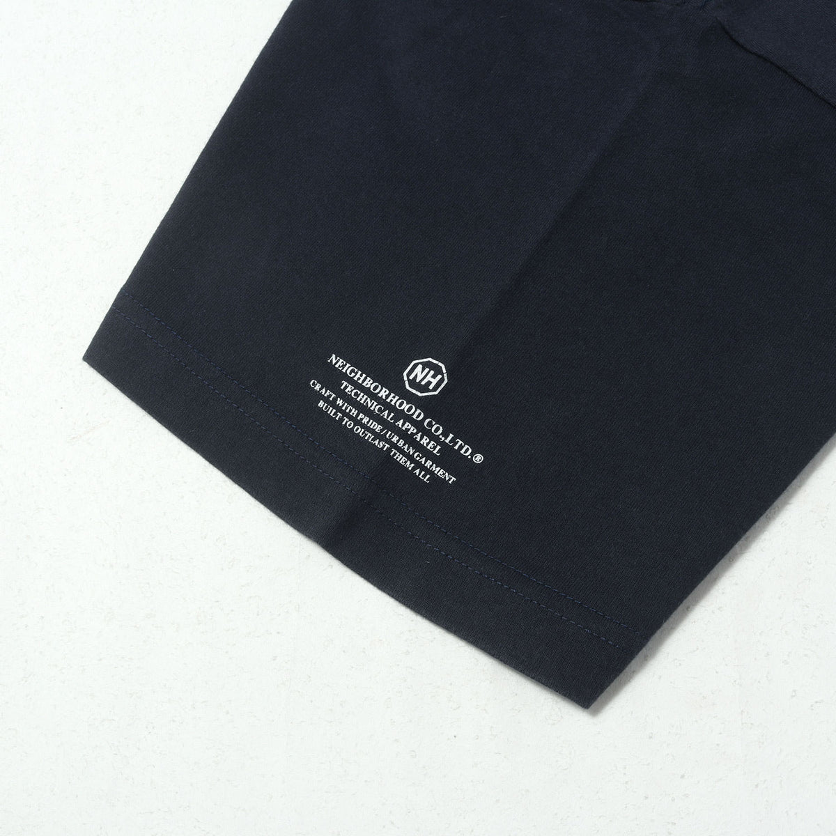 00s パッチ付き クルーネック Tシャツ