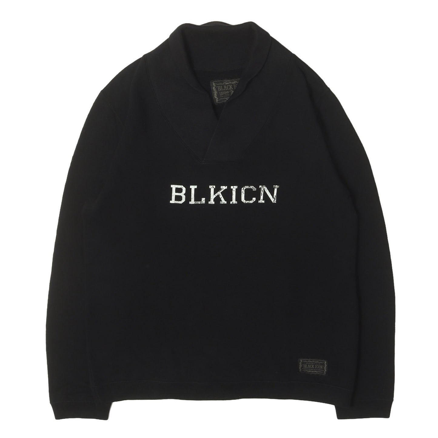 00s BLACK ICON ショールカラー スウェット(B.I.BLOCK / C-SHAWL. LS)