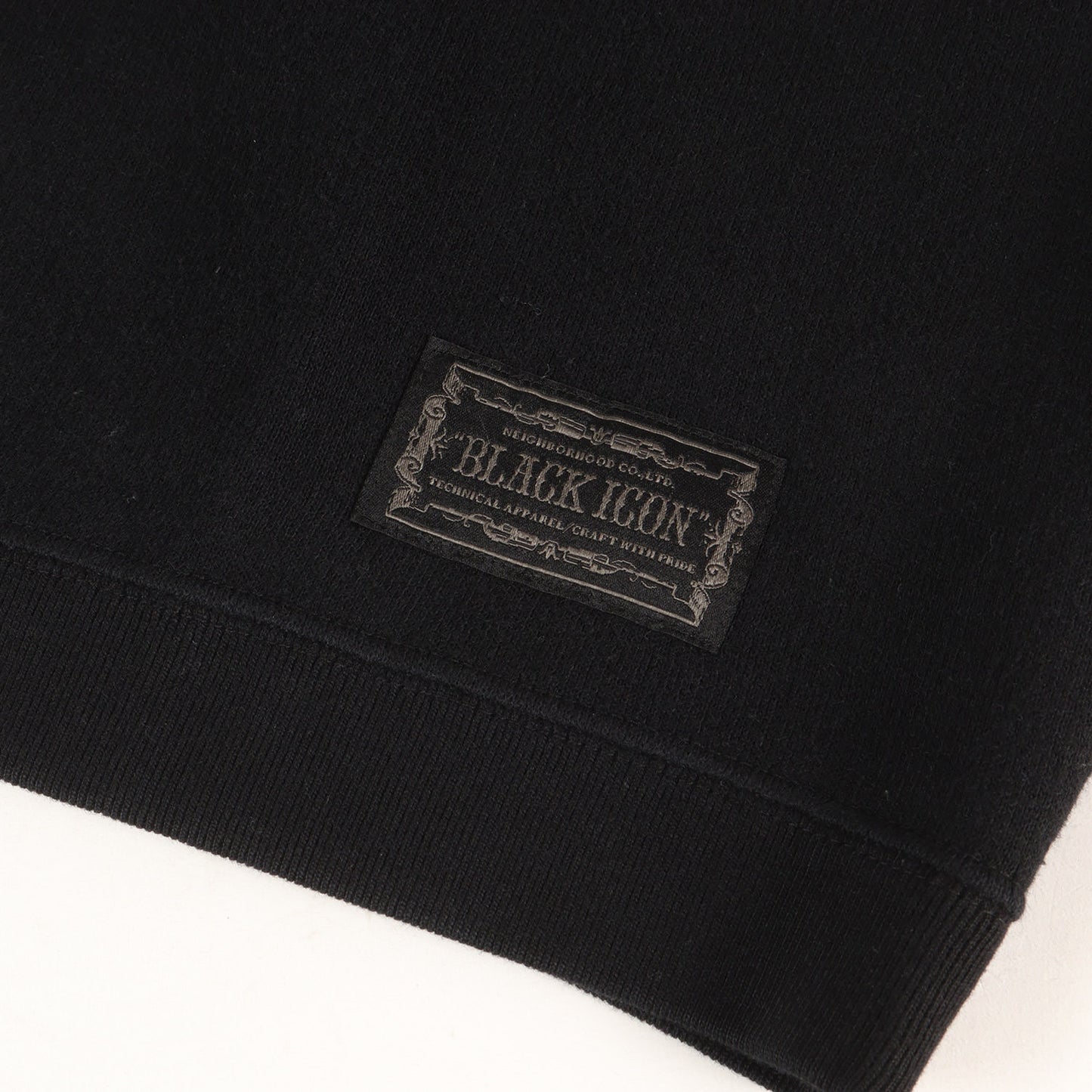 00s BLACK ICON ショールカラー スウェット(B.I.BLOCK / C-SHAWL. LS)