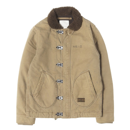 ヴィンテージ加工 N-1D デッキフックジャケット N-1D / C-JKT