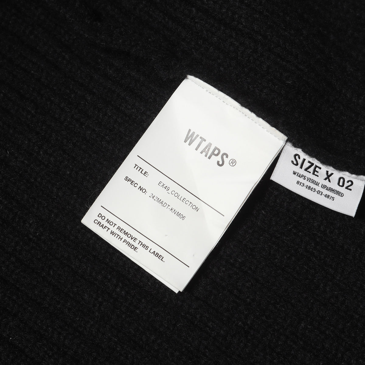 24AW リブニット デッキ セーター(DECK / SWEATER / POLY)