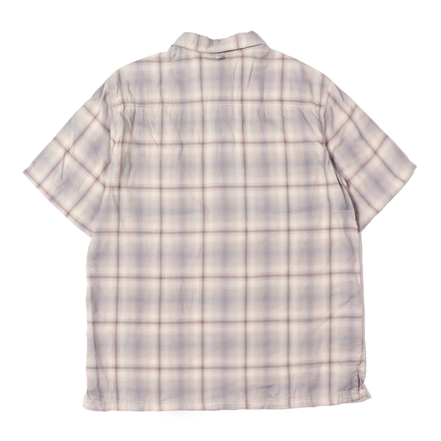 オンブレチェック ワーク 半袖シャツ(B&C.SP / CRT-SHIRT)