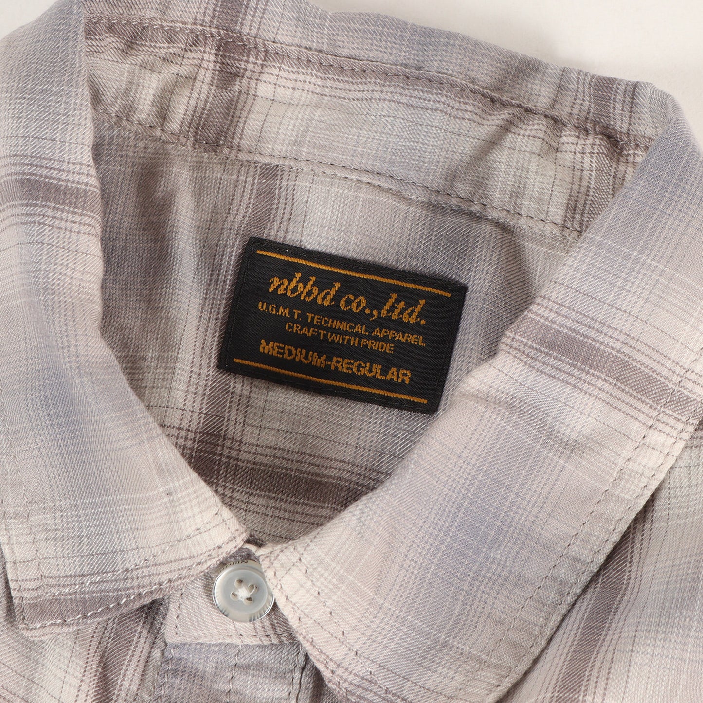 オンブレチェック ワーク 半袖シャツ(B&C.SP / CRT-SHIRT)