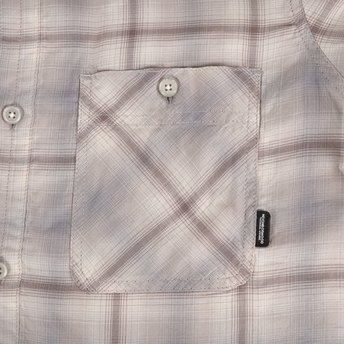 オンブレチェック ワーク 半袖シャツ(B&C.SP / CRT-SHIRT)