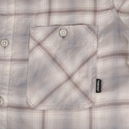 オンブレチェック ワーク 半袖シャツ(B&C.SP / CRT-SHIRT)