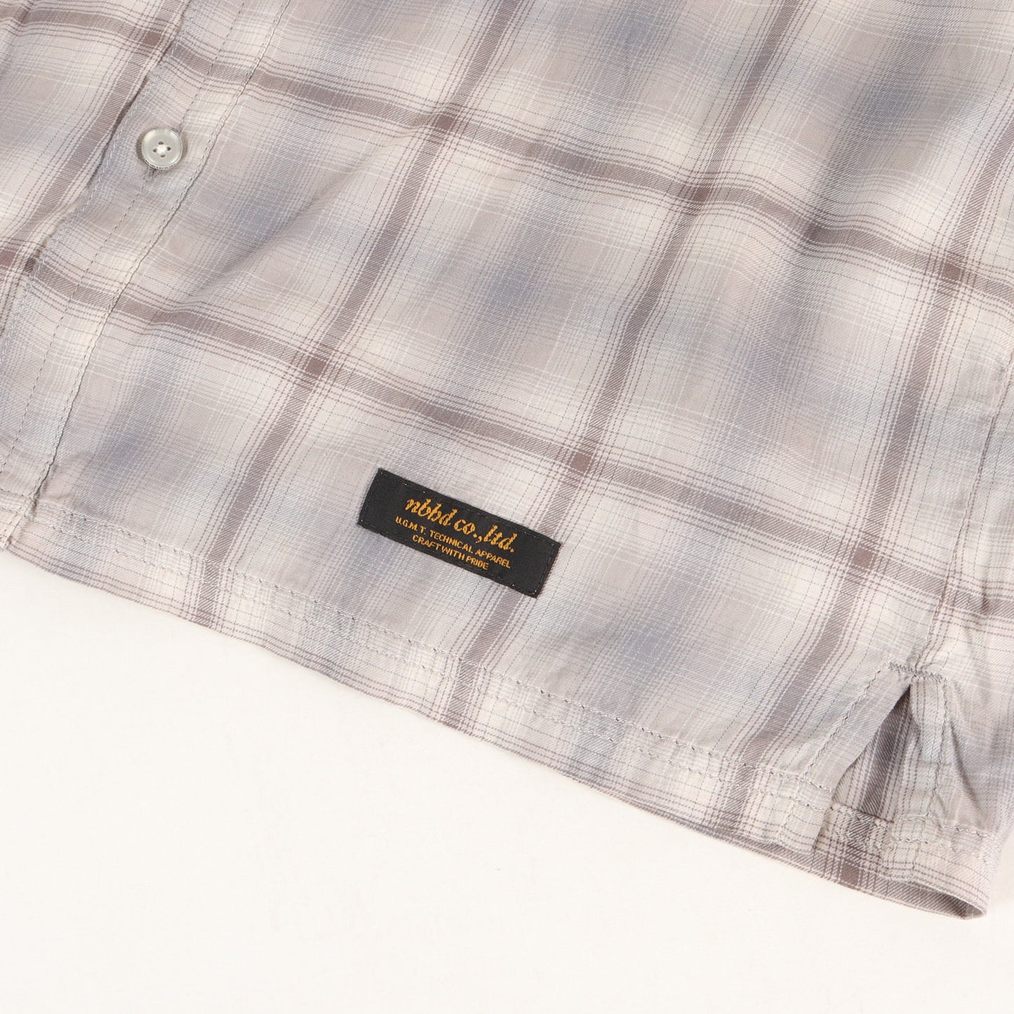 オンブレチェック ワーク 半袖シャツ(B&C.SP / CRT-SHIRT)