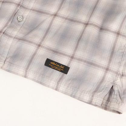 オンブレチェック ワーク 半袖シャツ(B&C.SP / CRT-SHIRT)