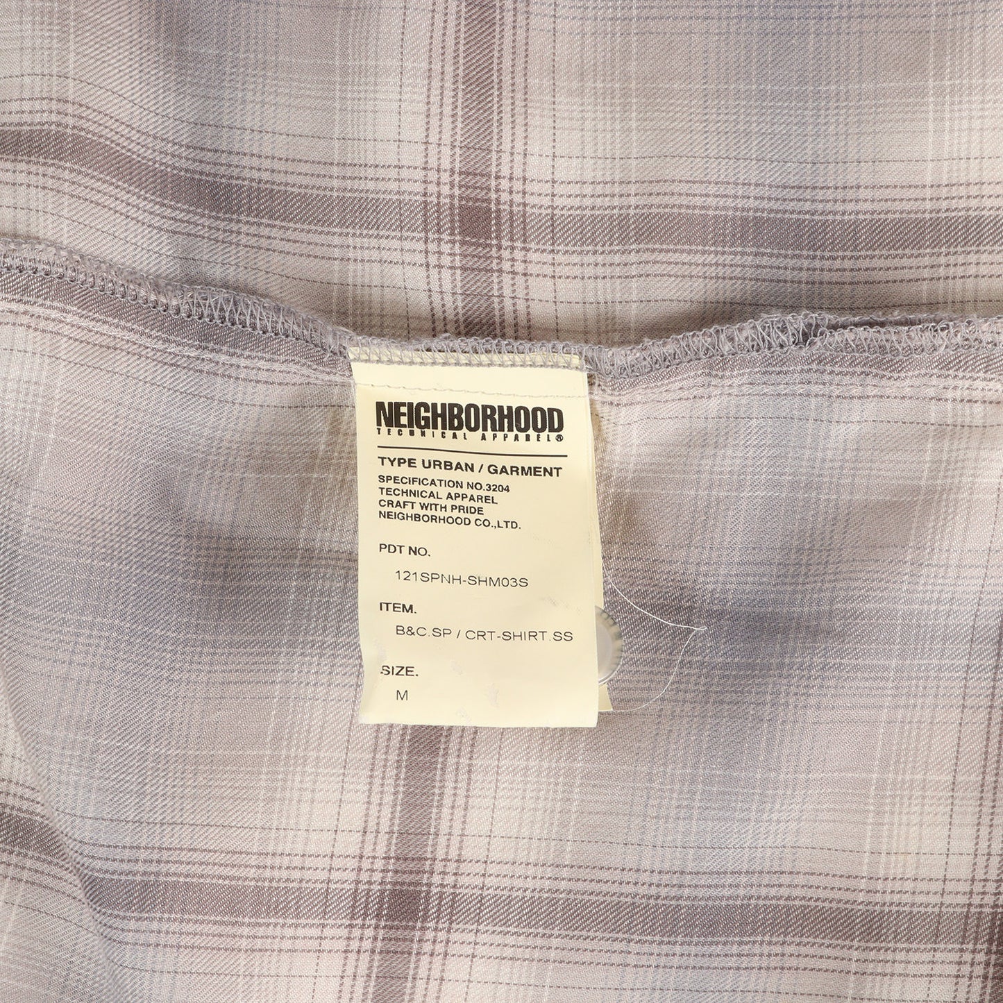 オンブレチェック ワーク 半袖シャツ(B&C.SP / CRT-SHIRT)