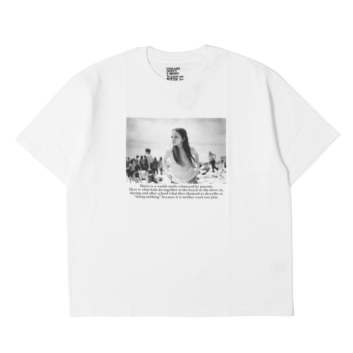 26SS ×Stie-lo ×Joseph Szabo フォトプリント Tシャツ(Priscilla 1969" Crewneck Short Sleevve T-shirt)