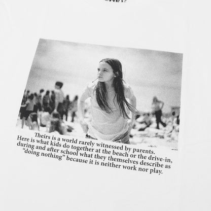 26SS ×Stie-lo ×Joseph Szabo フォトプリント Tシャツ(Priscilla 1969" Crewneck Short Sleevve T-shirt)