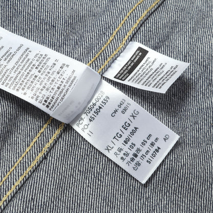 1936年復刻 506XX 1st デニムジャケット (TYPE I JACKET 1936MODEL) 日本製 70506-0028