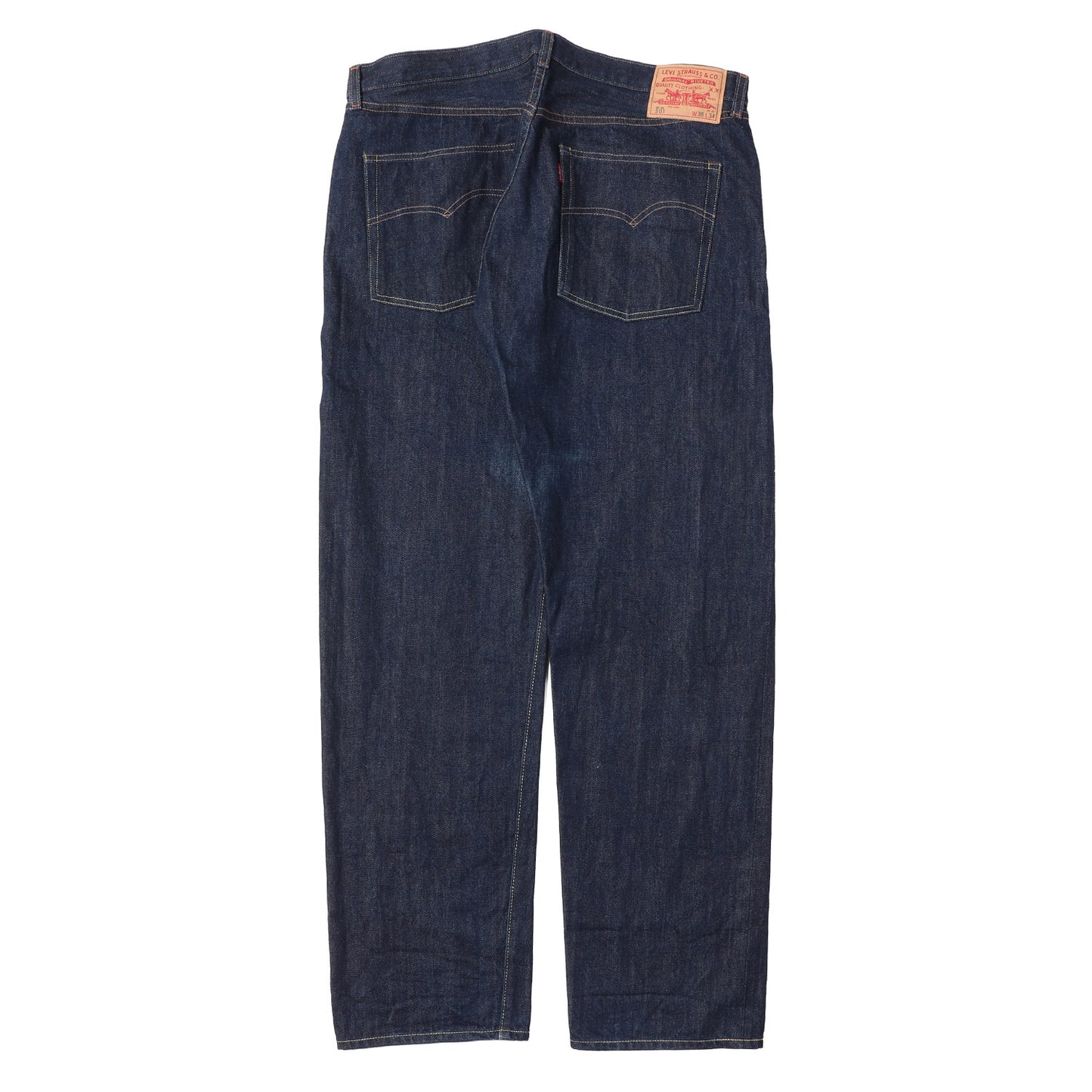 [濃紺 ビッグサイズ] 1966年復刻 501XX-501 Big E デニムパンツ / 日本製 66501-0135
