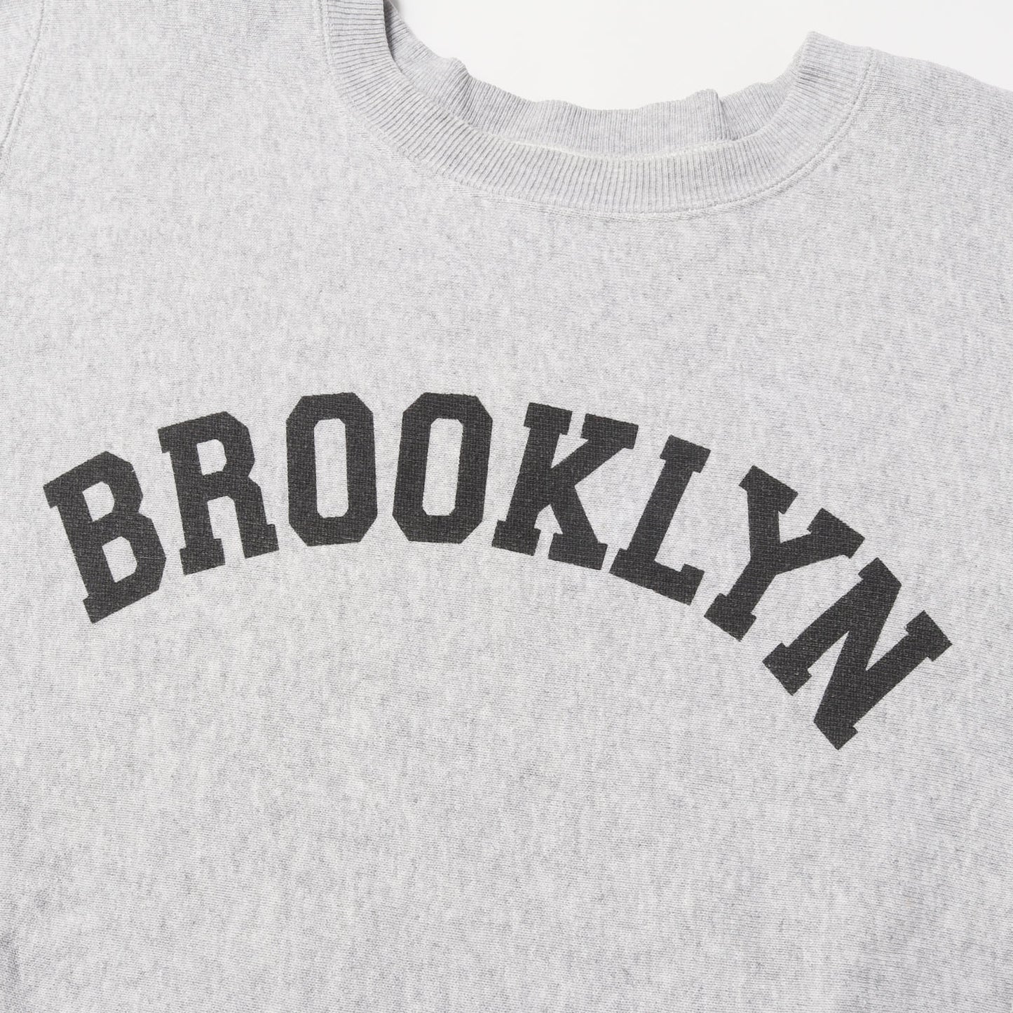 単色タグ復刻モデル BROOKLYN リバースウィーブ スウェット