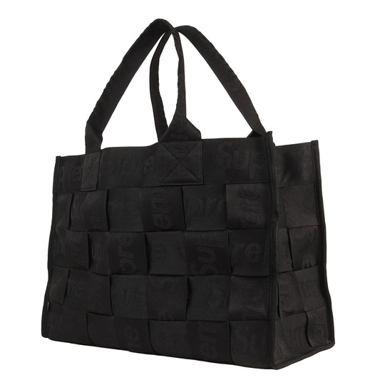 23SS ジャガードロゴ柄 ウーブン ラージ トートバッグ(Woven Large Tote Bag)