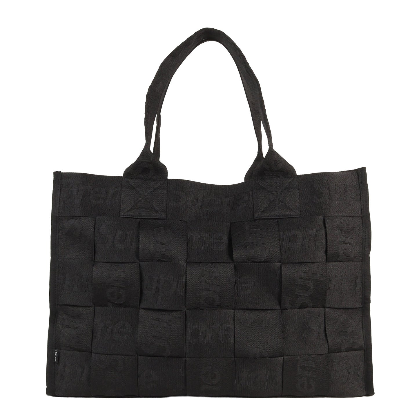 23SS ジャガードロゴ柄 ウーブン ラージ トートバッグ(Woven Large Tote Bag)