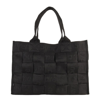 23SS ジャガードロゴ柄 ウーブン ラージ トートバッグ(Woven Large Tote Bag)