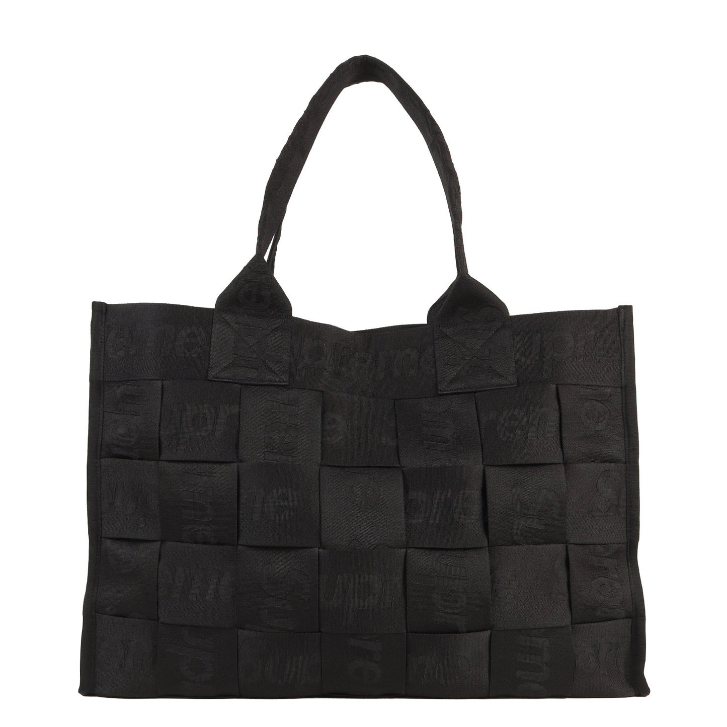 23SS ジャガードロゴ柄 ウーブン ラージ トートバッグ(Woven Large Tote Bag)