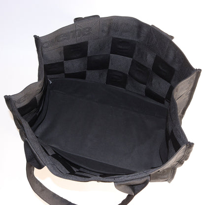 23SS ジャガードロゴ柄 ウーブン ラージ トートバッグ(Woven Large Tote Bag)