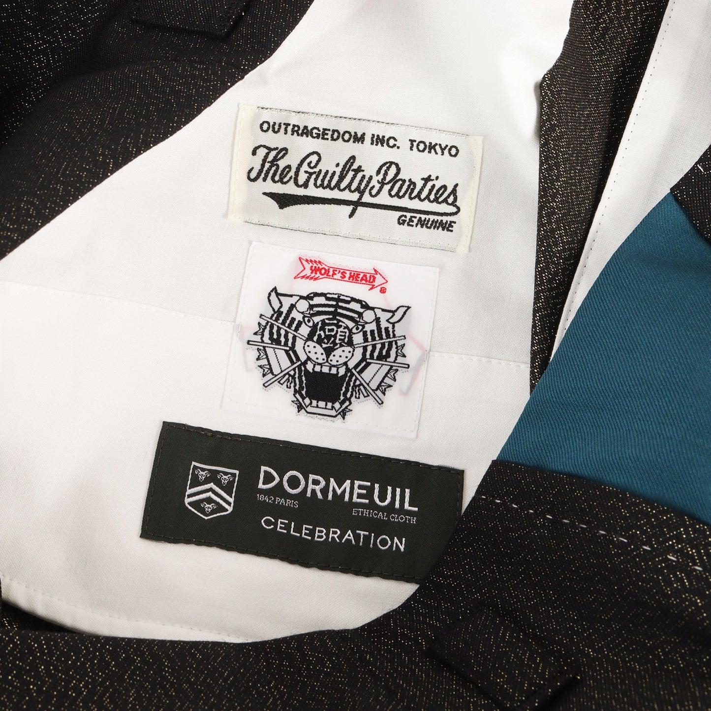 25AW ×WOLF'S HEAD × DORMEUIL ラメウール ロカビリーパンツ(ROCKABILLY PANTS)