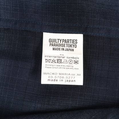 24AW オンブレチェック オープンカラー レーヨン シャツ(OMBRE CHECK OPEN COLLAR SHIRT)
