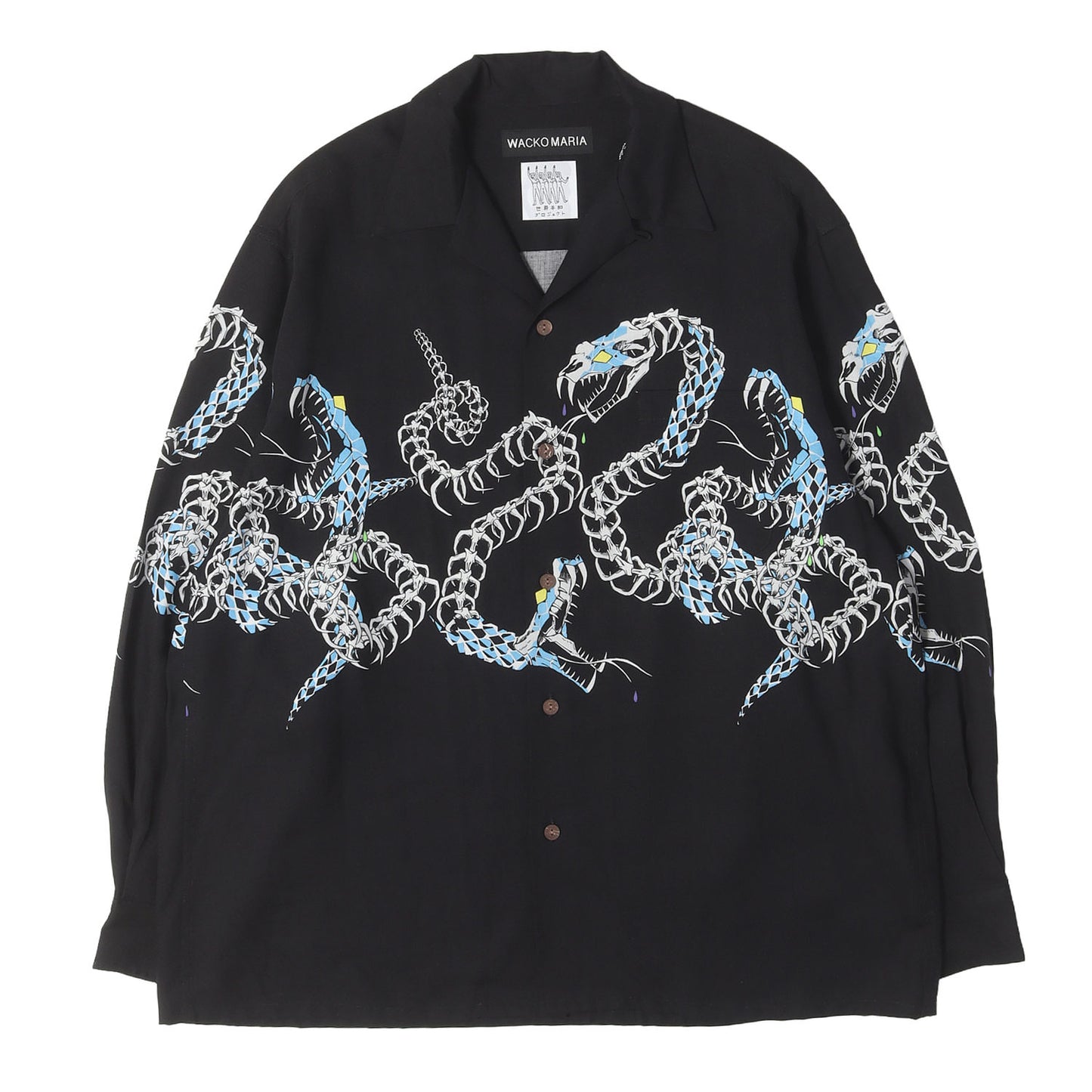 25AW スネーク ハワイアンシャツ / アロハシャツ(HAWAIIAN SHIRT L/S)