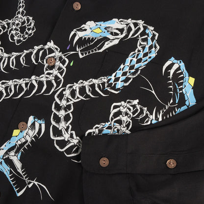 25AW スネーク ハワイアンシャツ / アロハシャツ(HAWAIIAN SHIRT L/S)