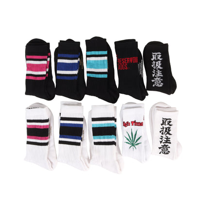スケーター ソックス / 靴下 10足セット(SKATER SOCKS / BlackEyePatch / HIGH TIMES)