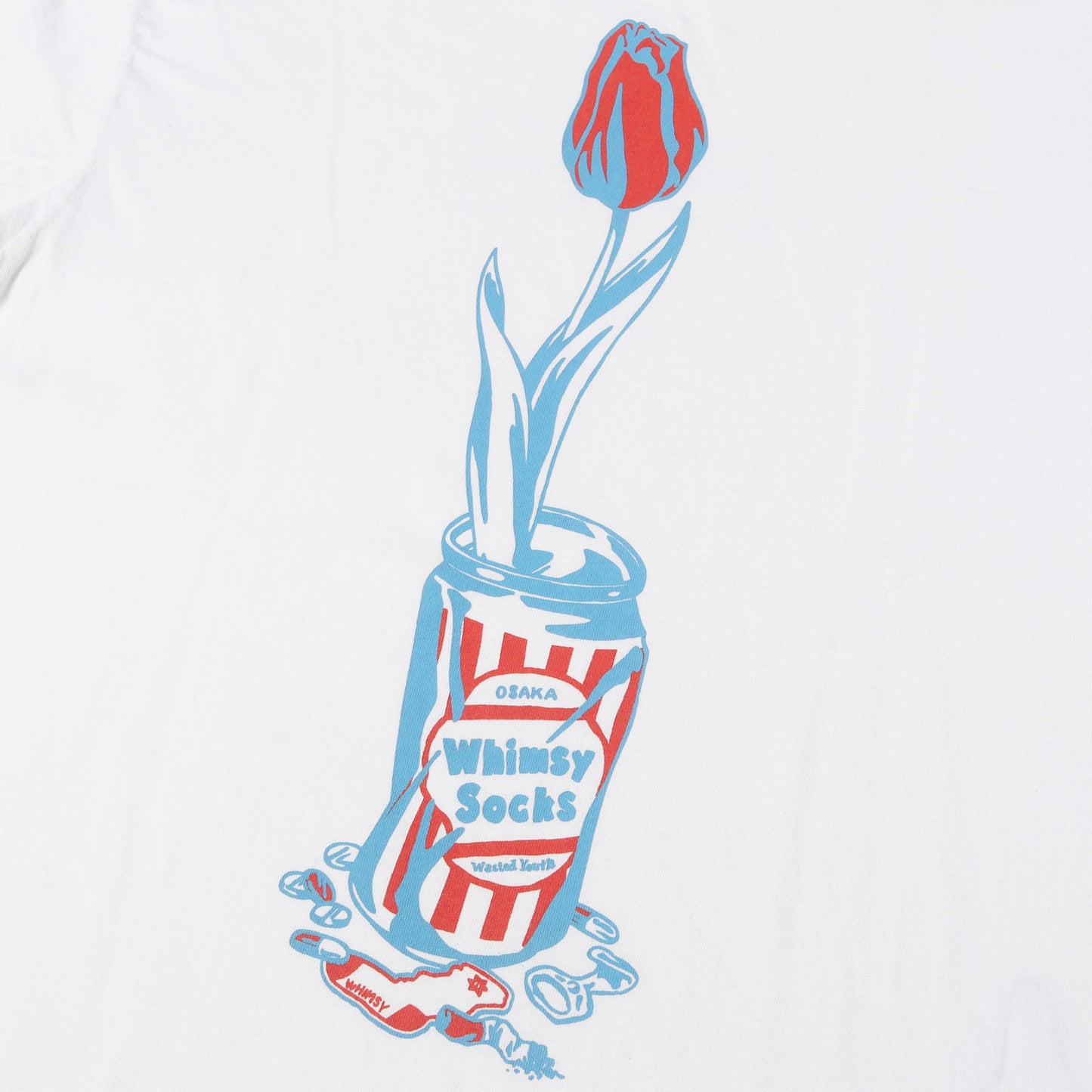 21AW ×WHIMSY チューリップ グラフィック Tシャツ