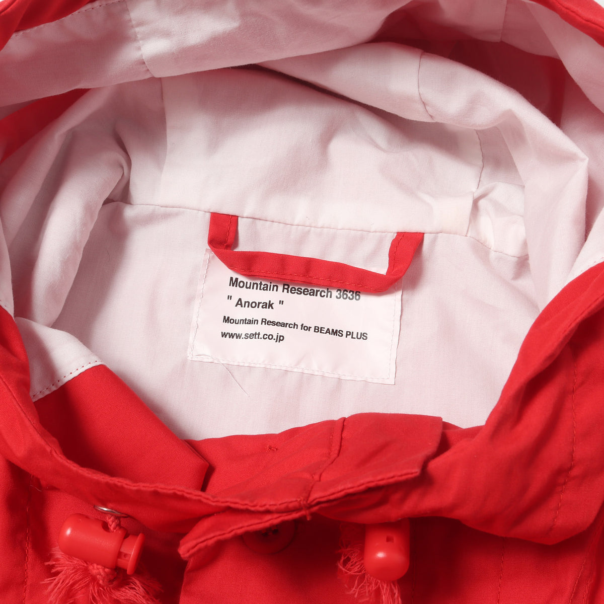 22AW BEAMS PLUS別注 アイマル刺繍 アノラックパーカー(Anorak)
