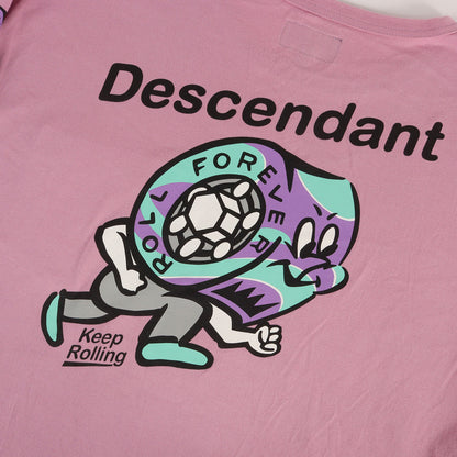 キャラクタープリント ロングスリーブ ポケット Tシャツ(Kid Bearing CREW NECK LS)