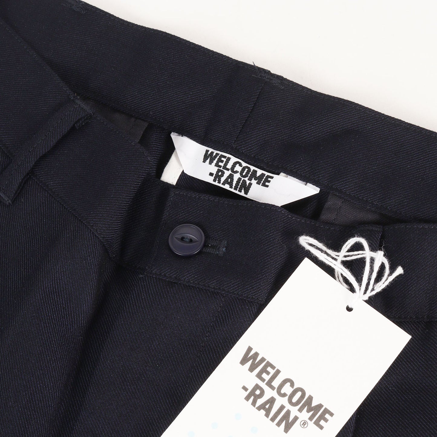 強撚ツイル 2タック トラウザーパンツ(TWILL SERGE 2 TUCK TROUSER)