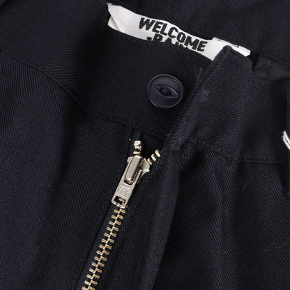 強撚ツイル 2タック トラウザーパンツ(TWILL SERGE 2 TUCK TROUSER)