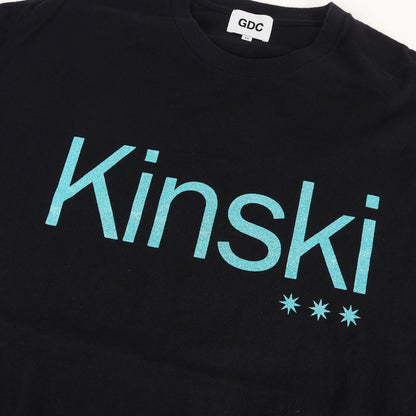 25SS 復刻モデル Kinskiロゴ Tシャツ(Kinski Live Forever)