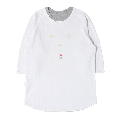00s ×F.C.Real Bristol ×BASE CONTROL リバーシブル 7分袖 Tシャツ