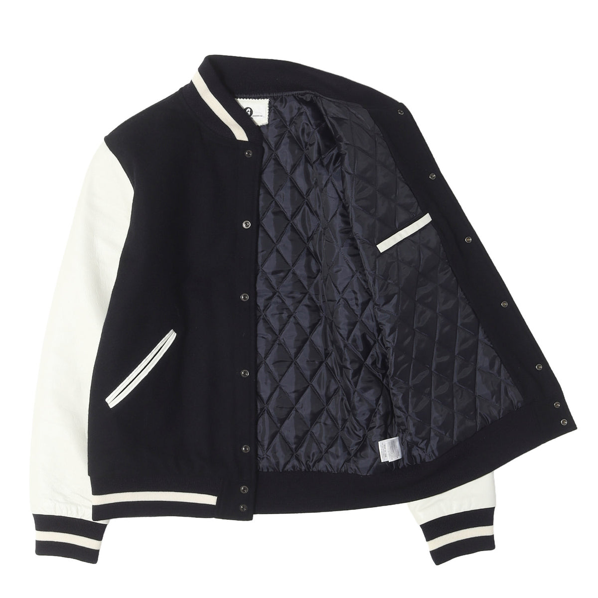 1st 復刻 Gワッペン 袖レザー メルトン スタジャン(VARSITY JK)
