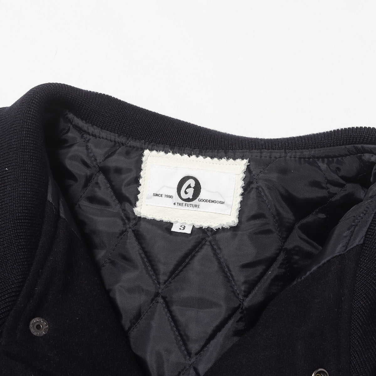 1st 復刻 Gワッペン 袖レザー メルトン スタジャン(VARSITY JK)