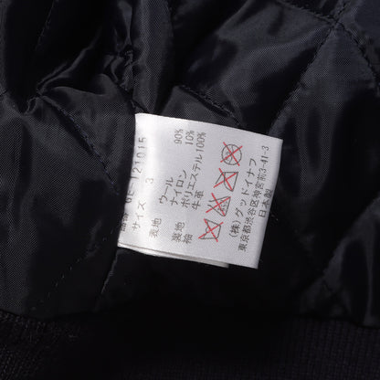 1st 復刻 Gワッペン 袖レザー メルトン スタジャン(VARSITY JK)