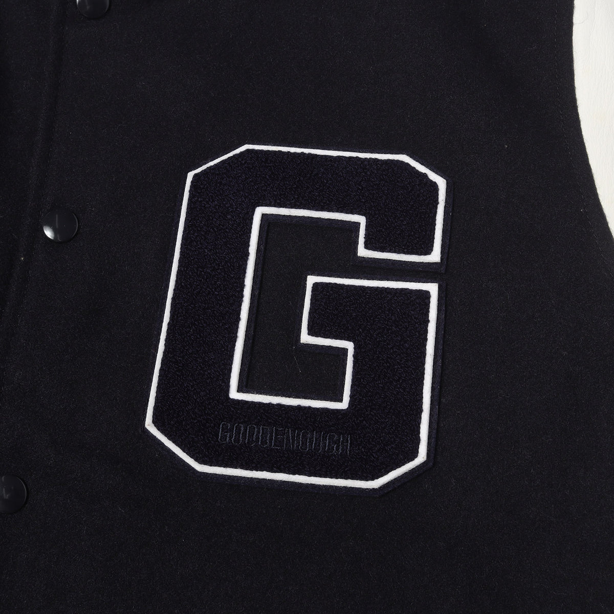 1st 復刻 Gワッペン 袖レザー メルトン スタジャン(VARSITY JK)