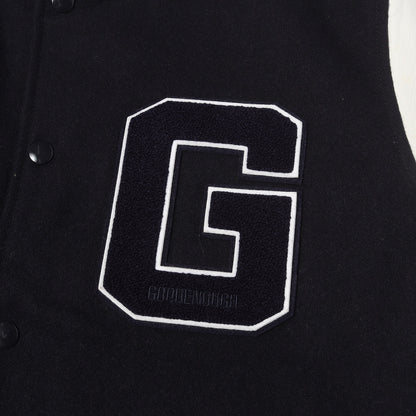 1st 復刻 Gワッペン 袖レザー メルトン スタジャン(VARSITY JK)